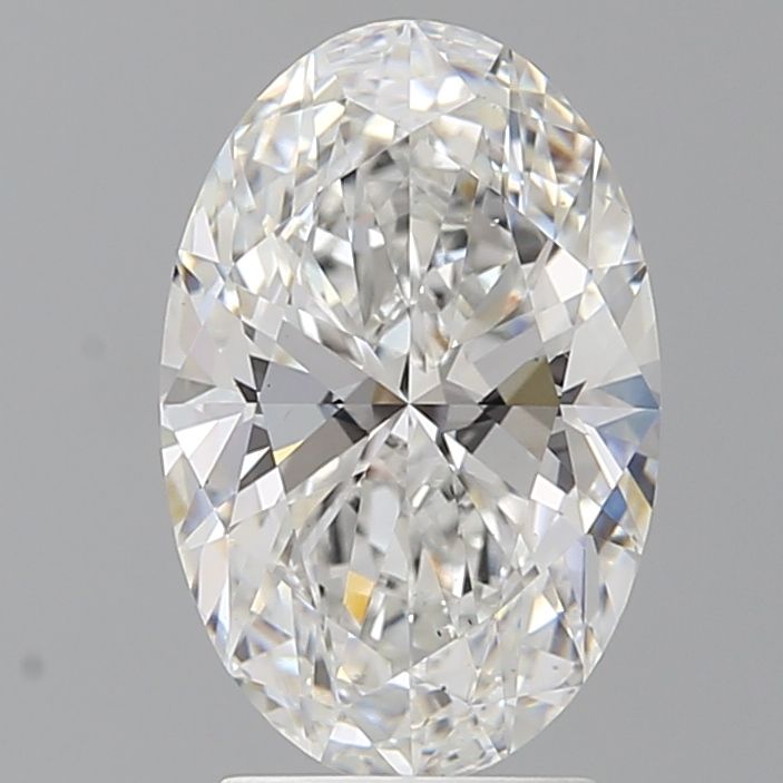 3.04 ct. oval Lab Grown Diamond front image