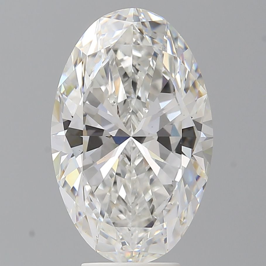 5.60 ct. oval Lab Grown Diamond front image