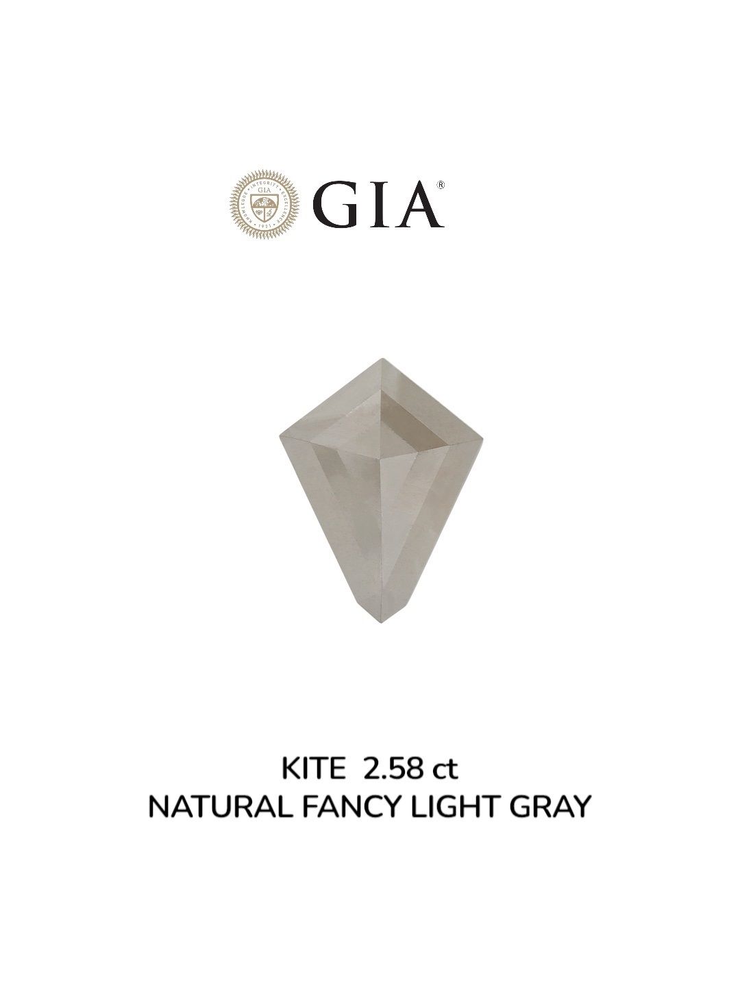 2.58 ct Kite Diamond