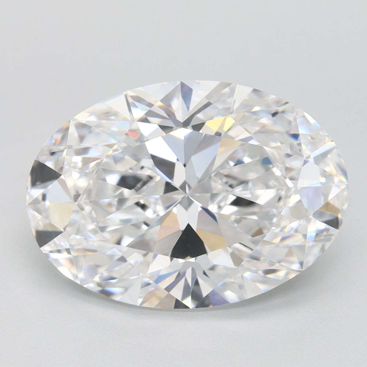 3.67 ct. oval Lab Grown Diamond front image