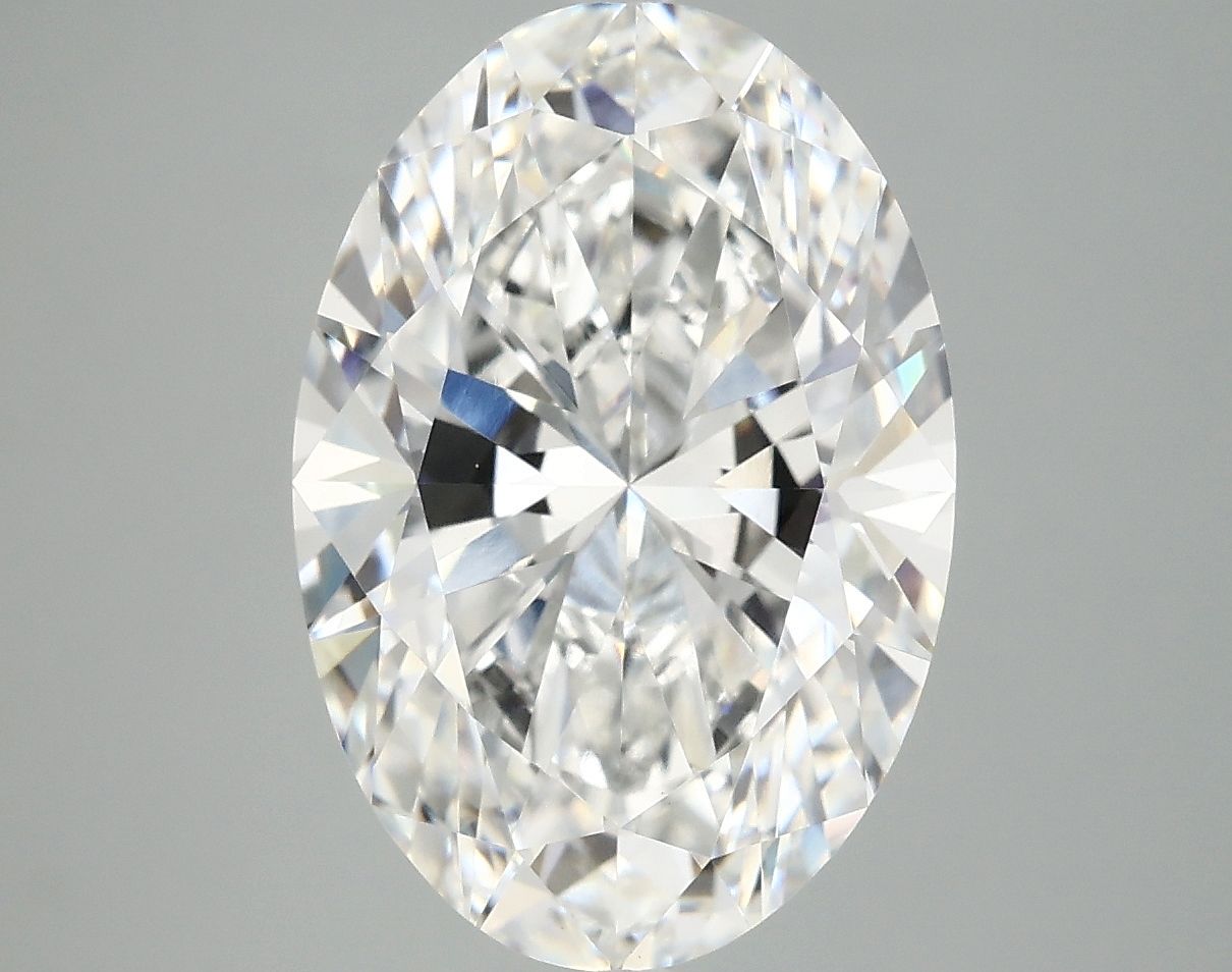 5.03 ct. oval Lab Grown Diamond front image