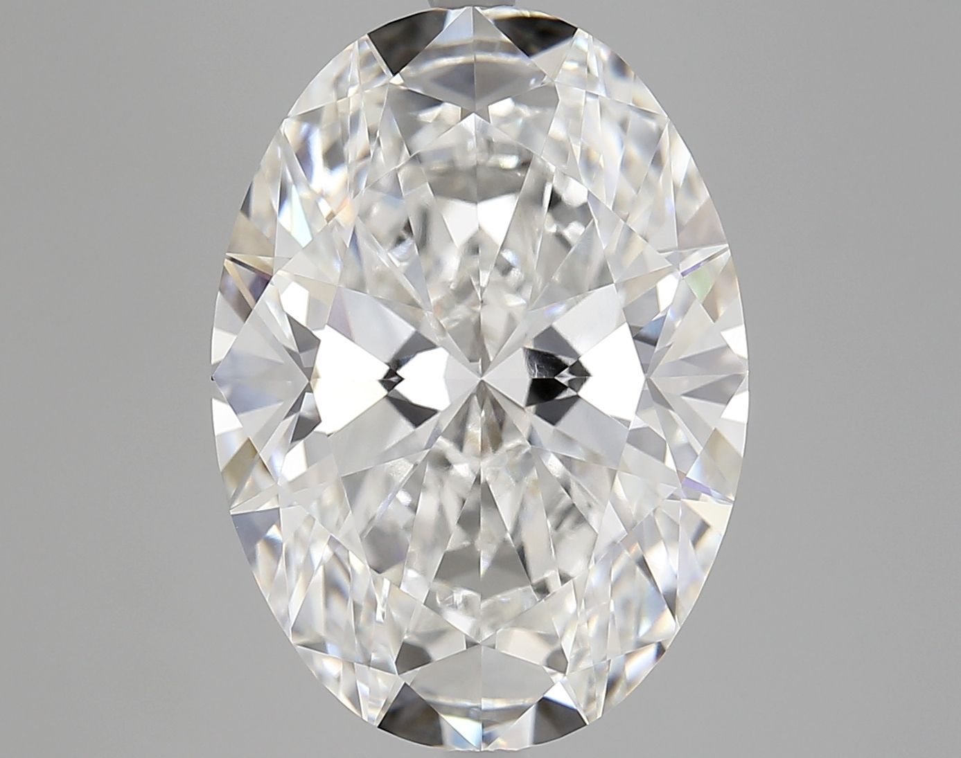 9.02 ct. oval Lab Grown Diamond front image