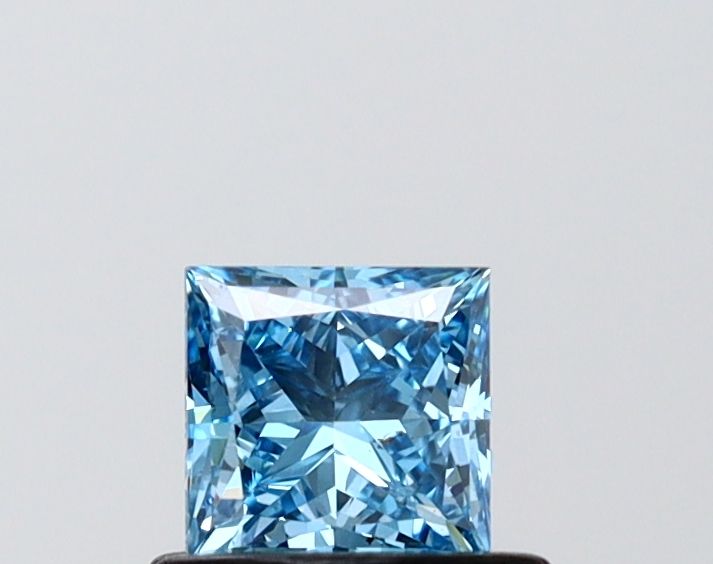 0.56 CT Fancy Vivid Blue PRINCESS