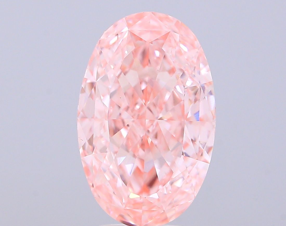 5.01 ct. oval Lab Grown Diamond front image