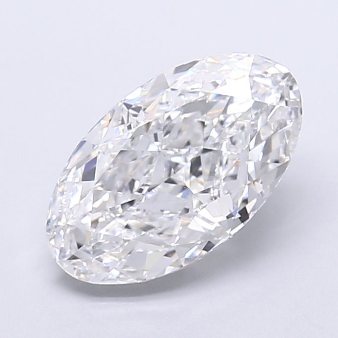 4.06 ct. oval Lab Grown Diamond front image