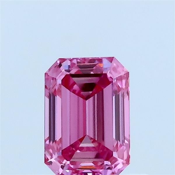 0.67 CT Fancy Vivid Pink EMERALD