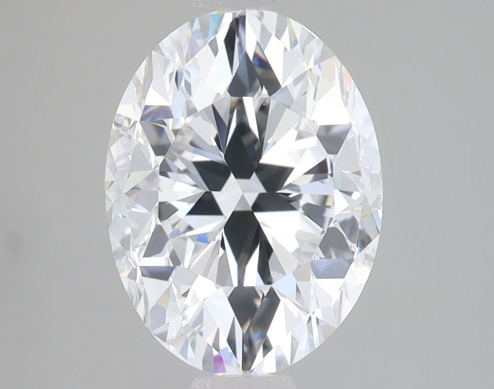 3.83 ct. oval Lab Grown Diamond front image