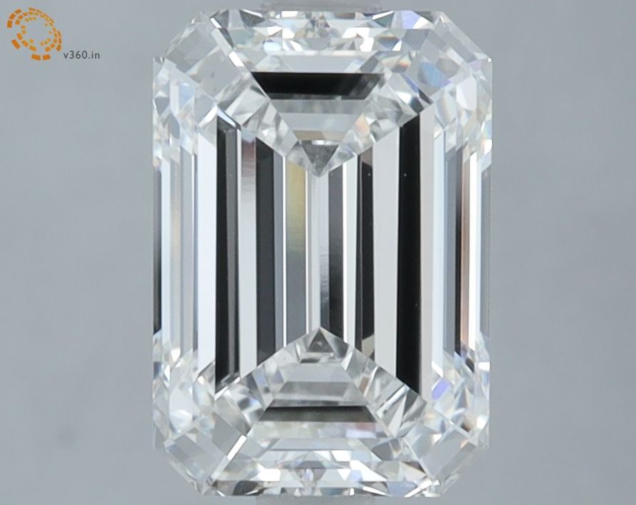 2.58 ct. emerald Lab Grown Diamond front image