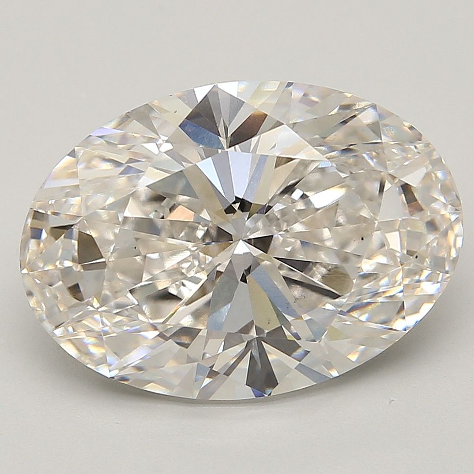 8.02 ct. oval Lab Grown Diamond front image