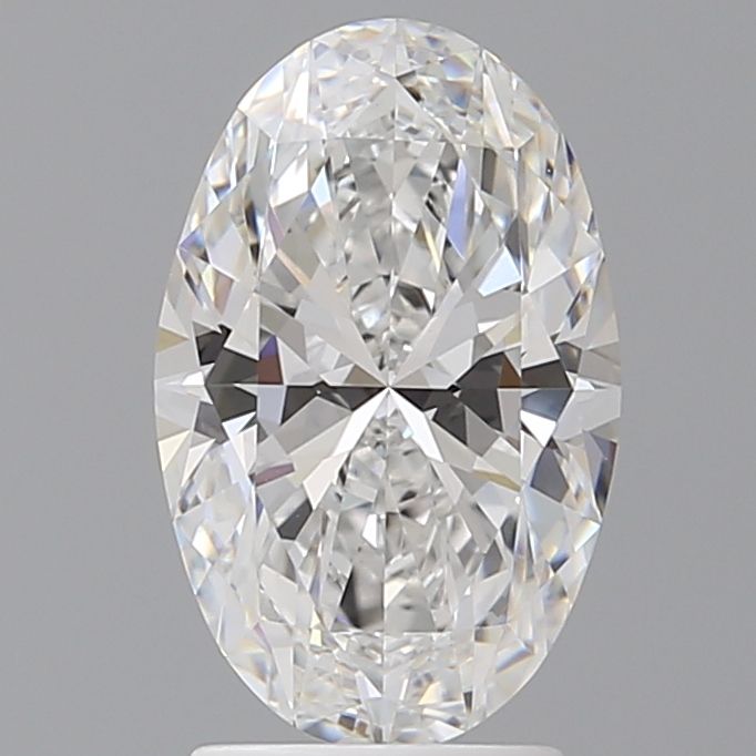 2.57 ct. oval Lab Grown Diamond front image