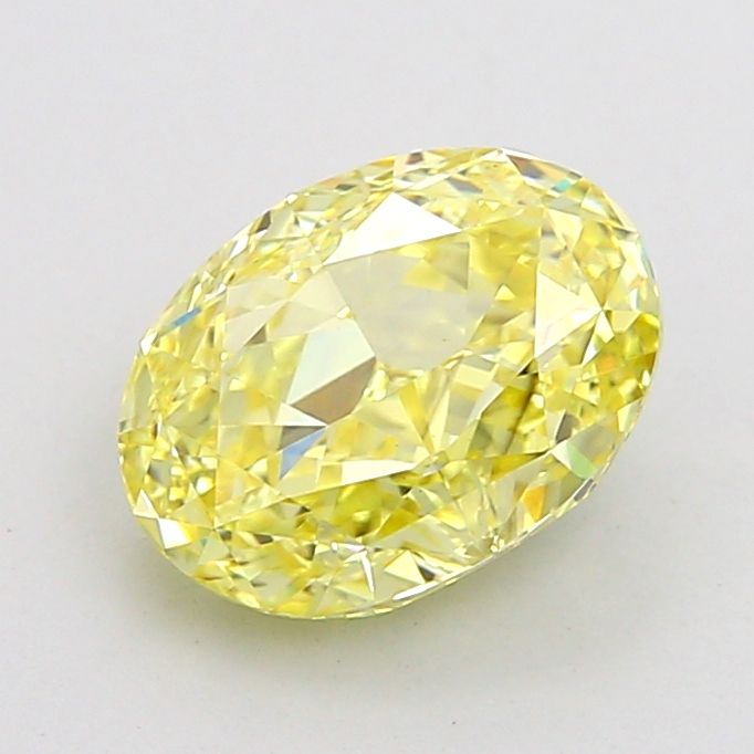 1.88 CT Fancy Yellow OVAL
