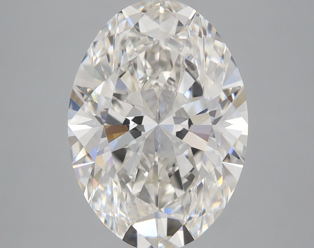 3.74 ct. oval Lab Grown Diamond front image