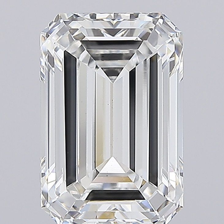 4.05 ct. emerald Lab Grown Diamond front image