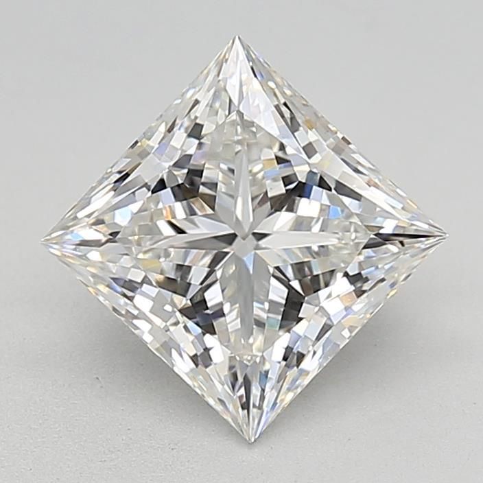 2.56 ct. princess Lab Grown Diamond front image