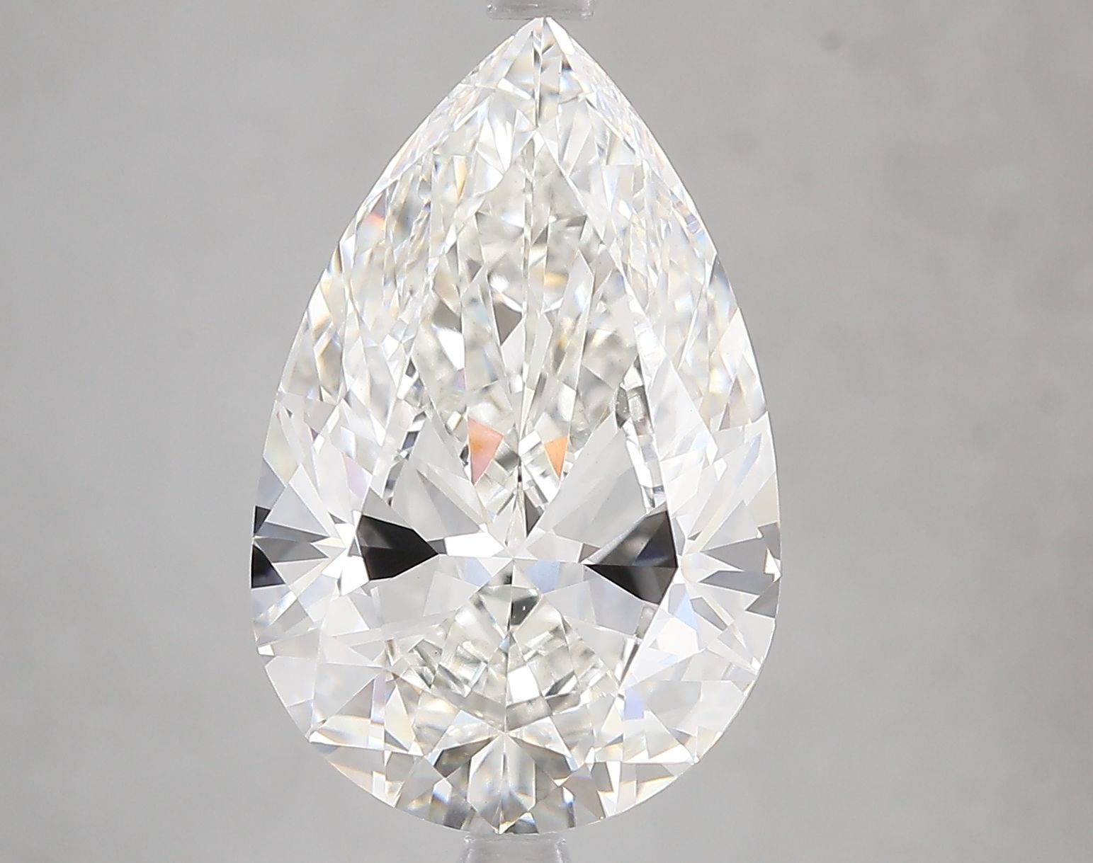 7.01 ct. pear Lab Grown Diamond front image