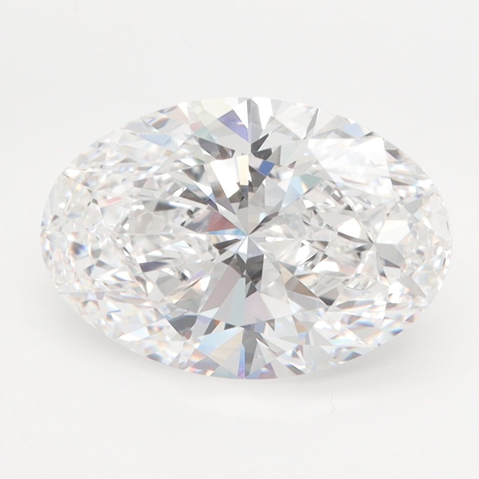 2.85 ct. oval Lab Grown Diamond front image