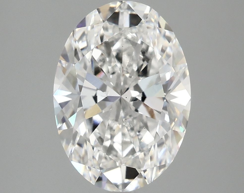 3.04 ct. oval Lab Grown Diamond front image