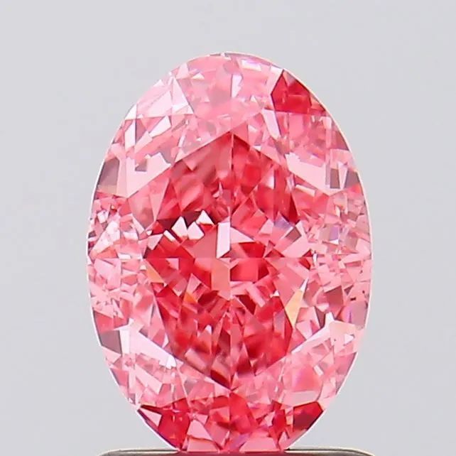 1.53 ct. oval Lab Grown Diamond front image