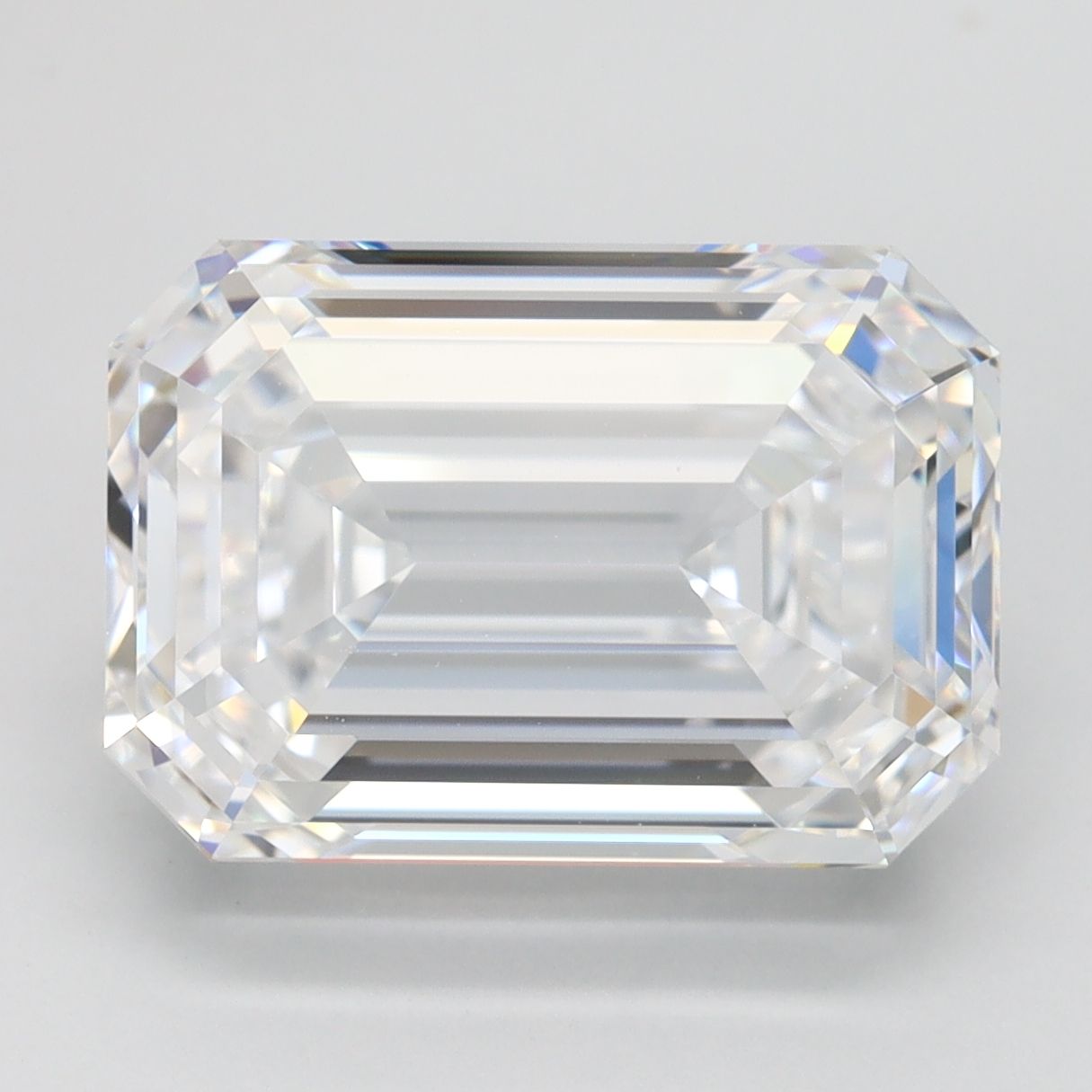 5.37 ct. emerald Lab Grown Diamond front image