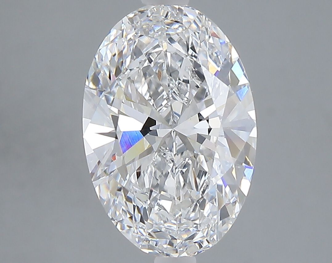 3.02 ct. oval Lab Grown Diamond front image