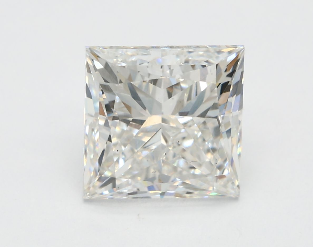 3.02 ct. princess Lab Grown Diamond front image