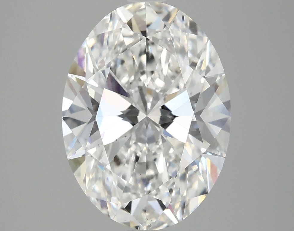 3.02 ct. oval Lab Grown Diamond front image