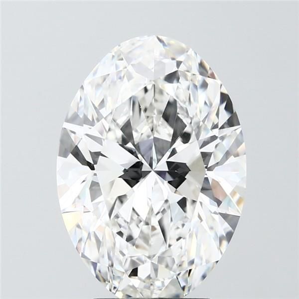 4.09 ct. oval Lab Grown Diamond front image
