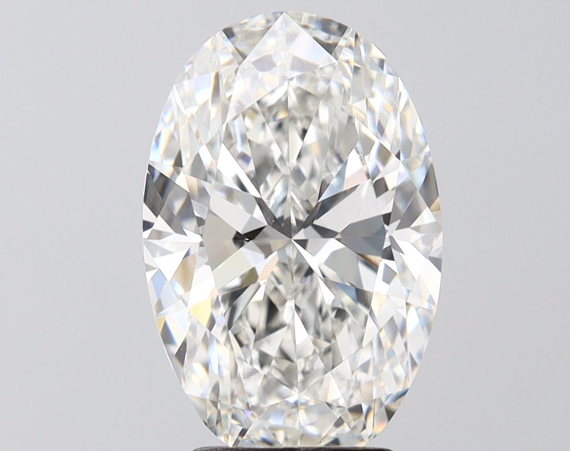 4.06 ct. oval Lab Grown Diamond front image