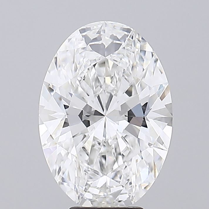 5.09 ct. oval Lab Grown Diamond front image