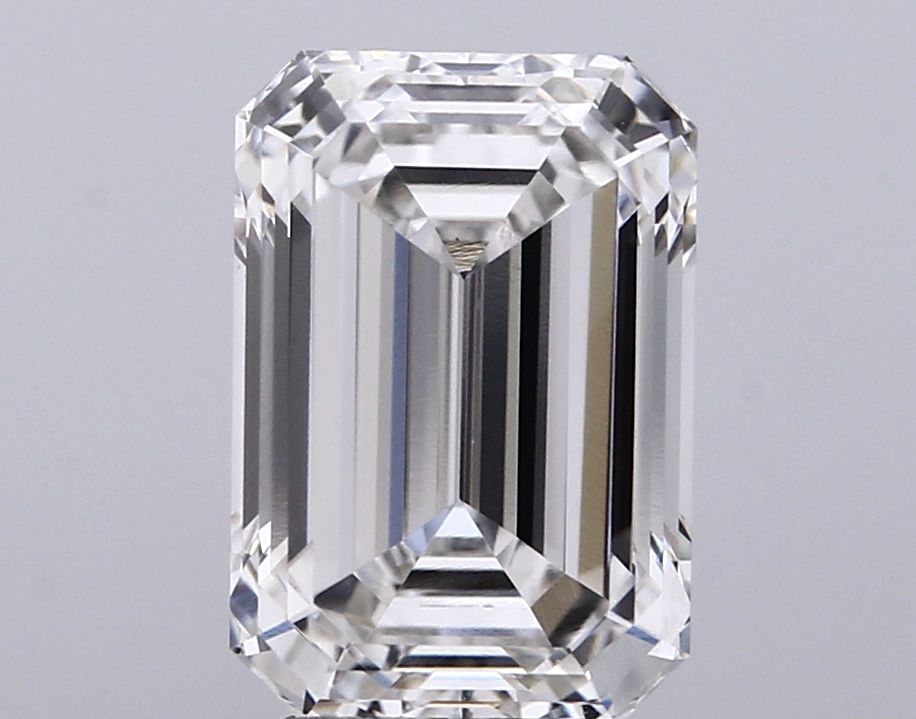 4.08 ct. emerald Lab Grown Diamond front image