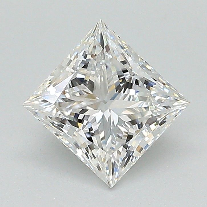 1.25 ct. princess Lab Grown Diamond front image