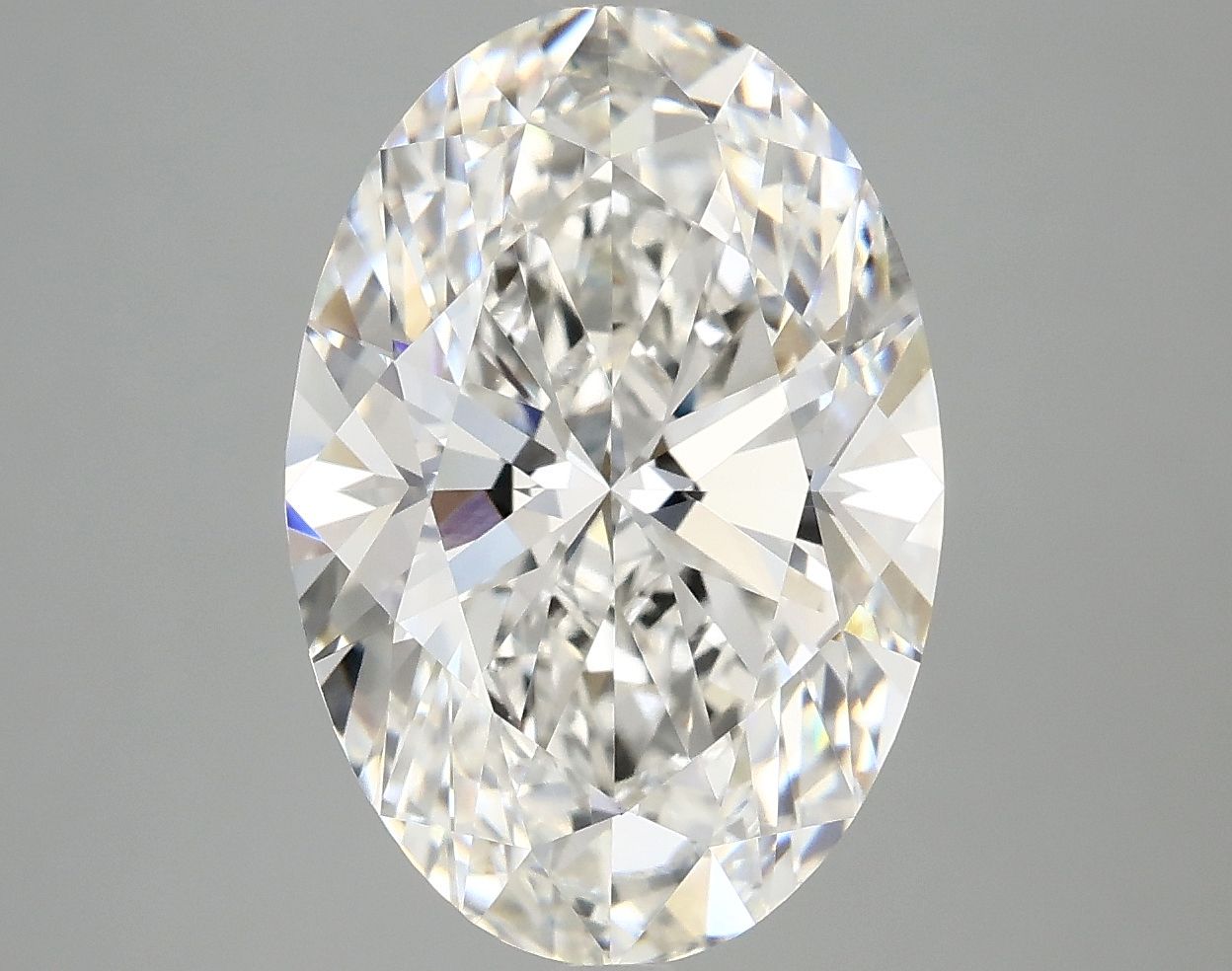 5.10 ct. oval Lab Grown Diamond front image