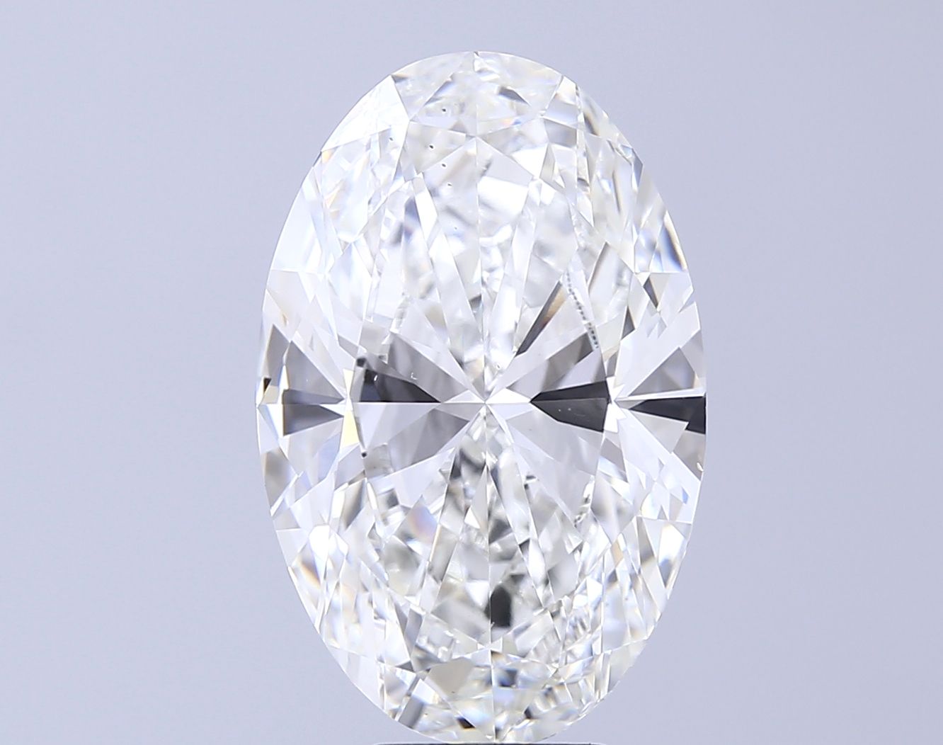 9.03 ct. oval Lab Grown Diamond front image