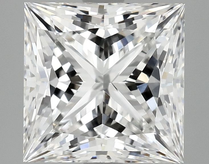 3.04 ct. princess Lab Grown Diamond front image