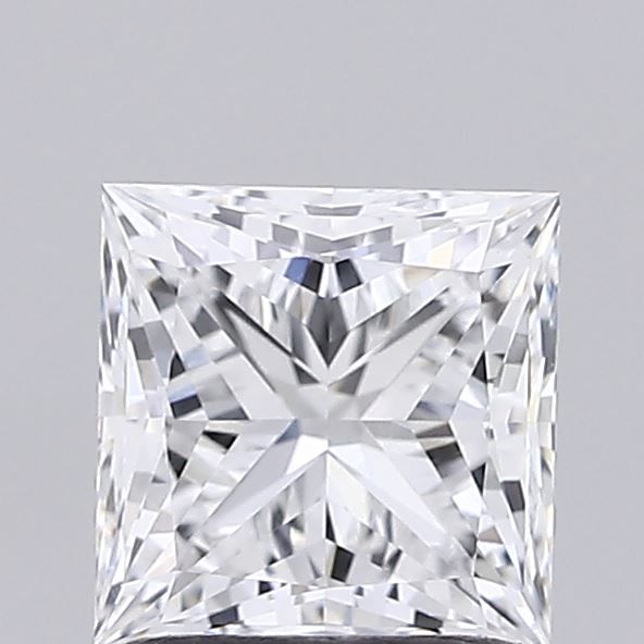 1.01 ct lab-grown Princess Diamond