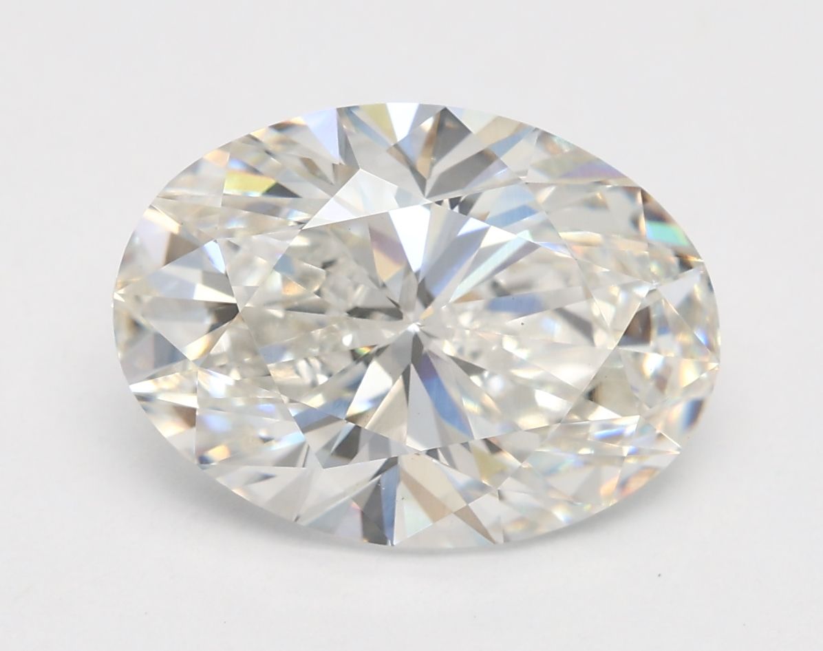 3.01 ct. oval Lab Grown Diamond front image
