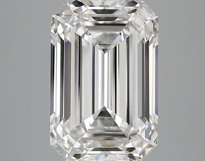 3.80 ct. emerald Lab Grown Diamond front image