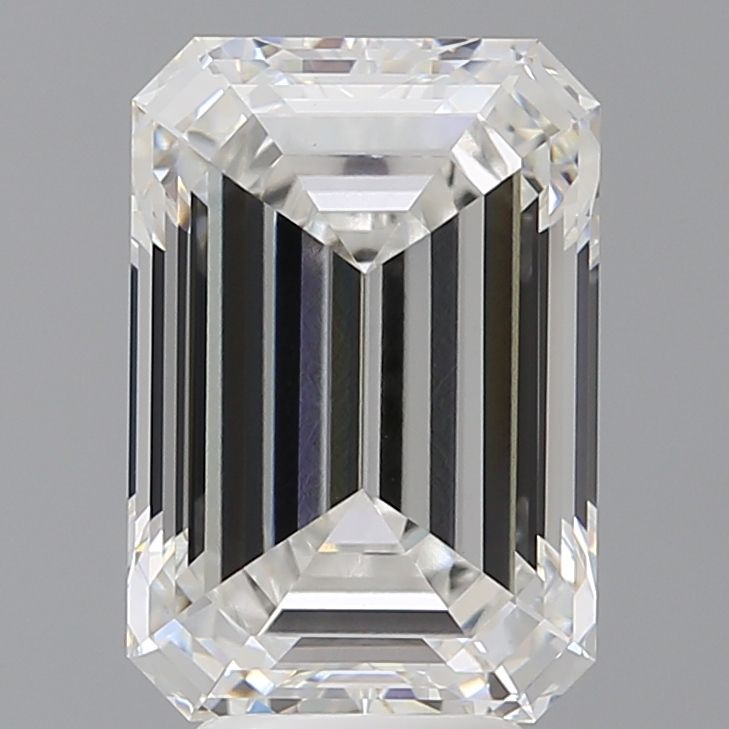 5.53 ct. emerald Lab Grown Diamond front image