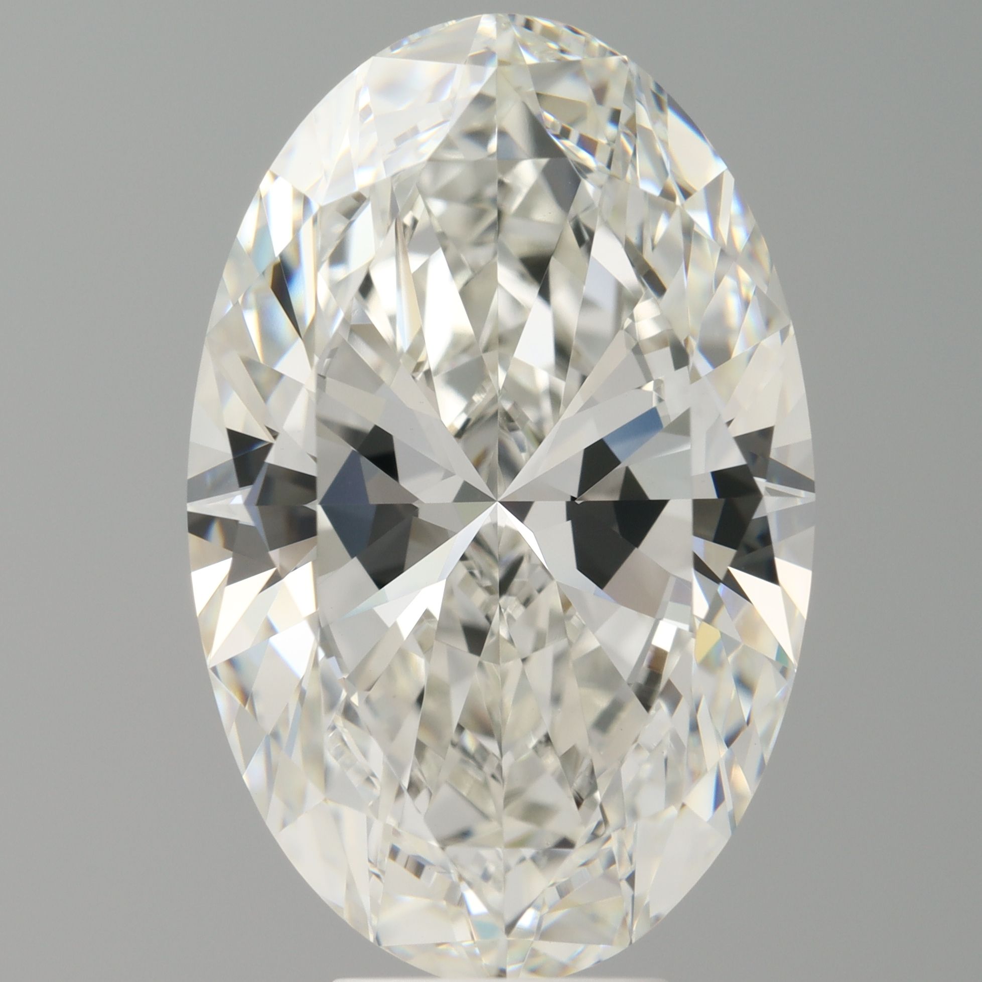 8.01 ct. oval Lab Grown Diamond front image