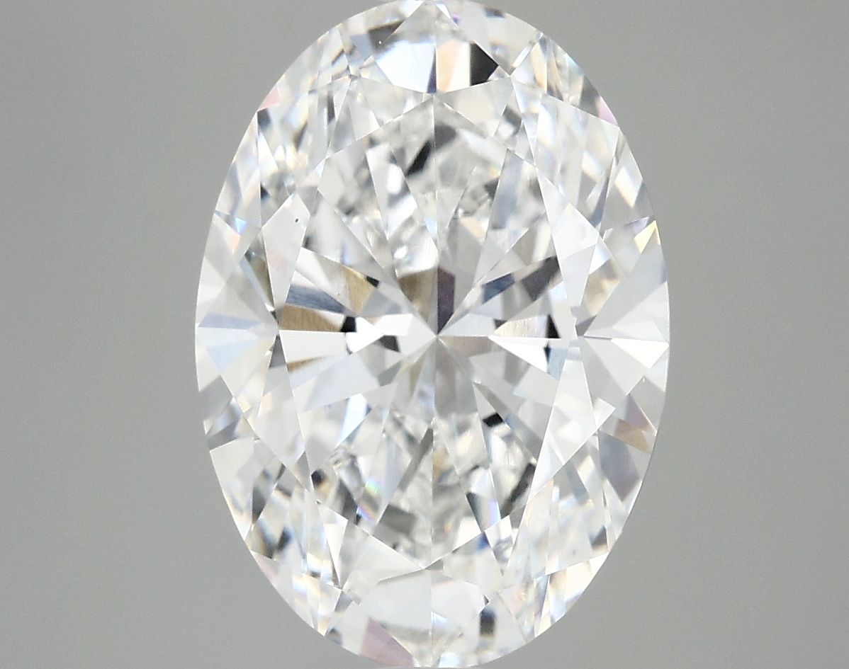 5.05 ct. oval Lab Grown Diamond front image