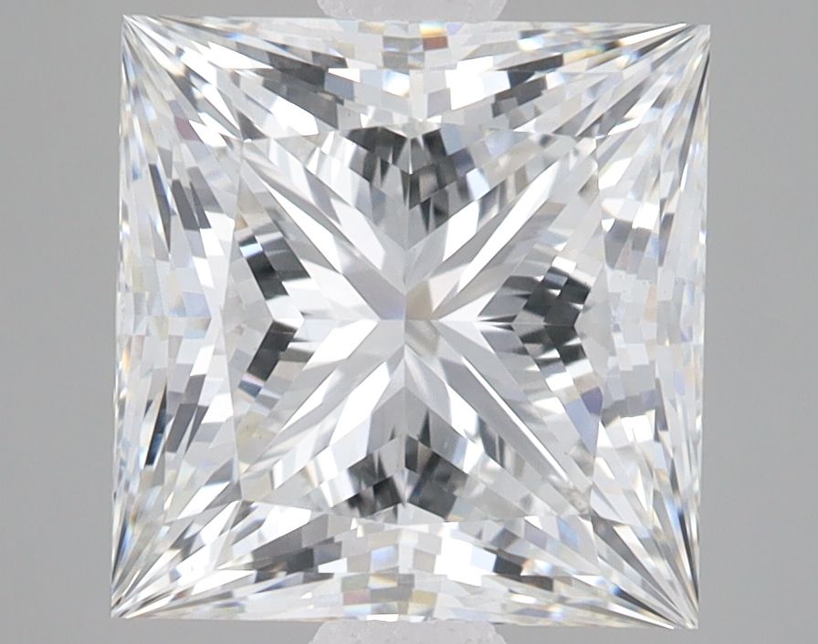 4.21 ct. princess Lab Grown Diamond front image