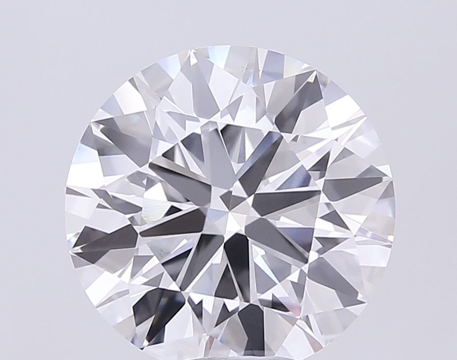7.05 ct. round Lab Grown Diamond front image