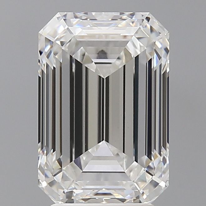 4.09 ct. emerald Lab Grown Diamond front image