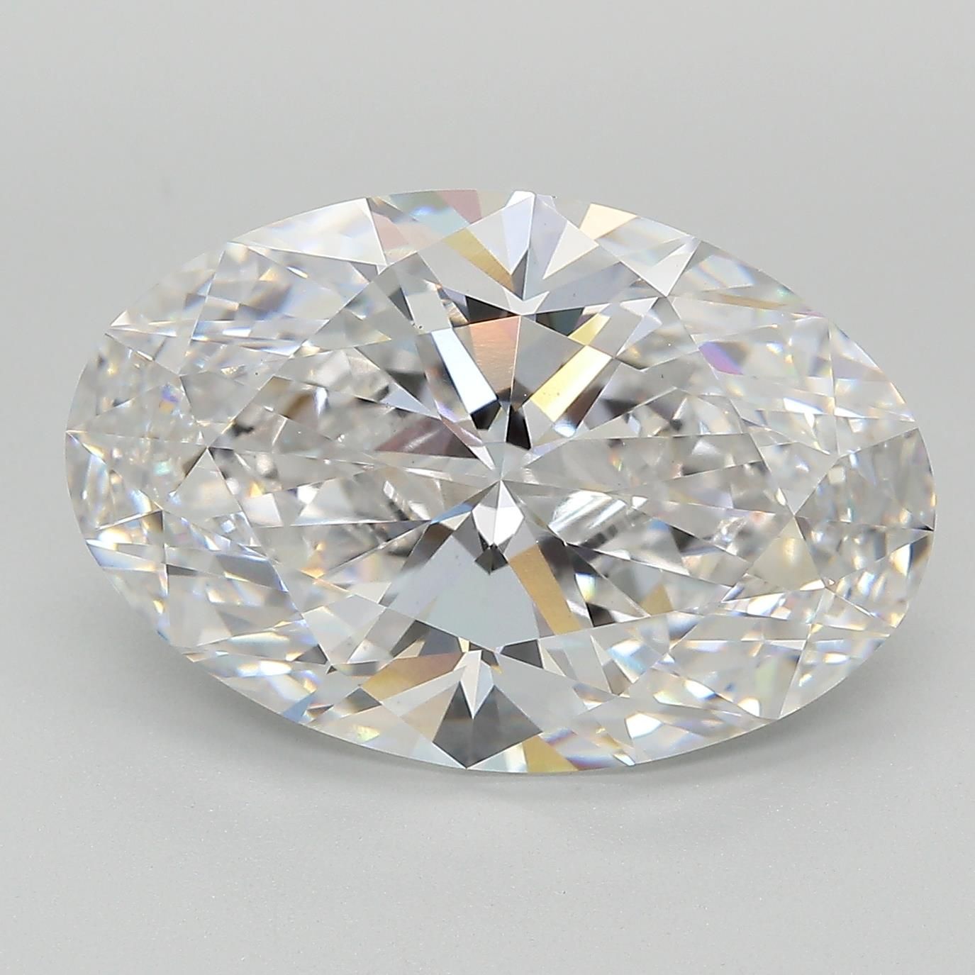 9.24 ct. oval Lab Grown Diamond front image