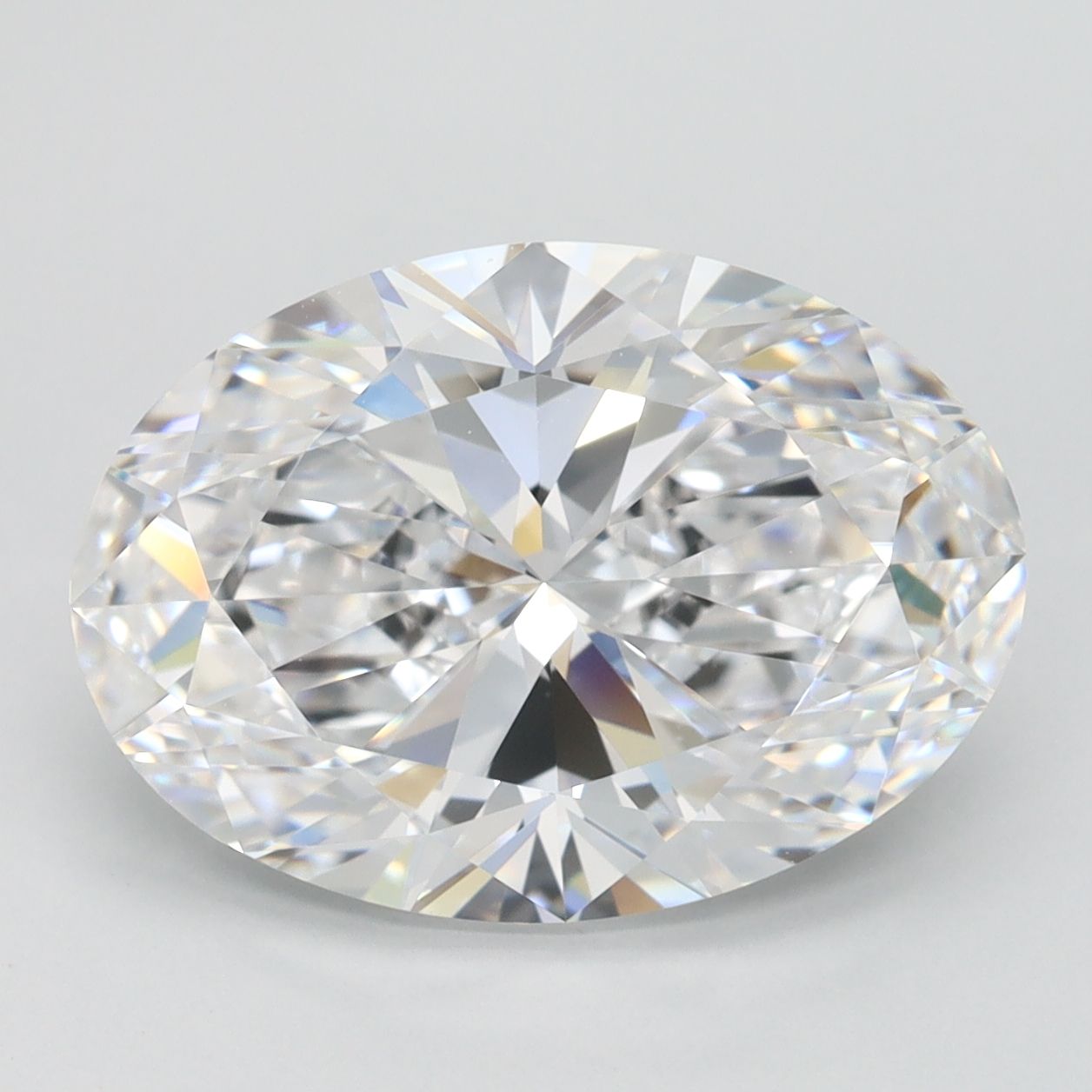 4.39 ct. oval Lab Grown Diamond front image