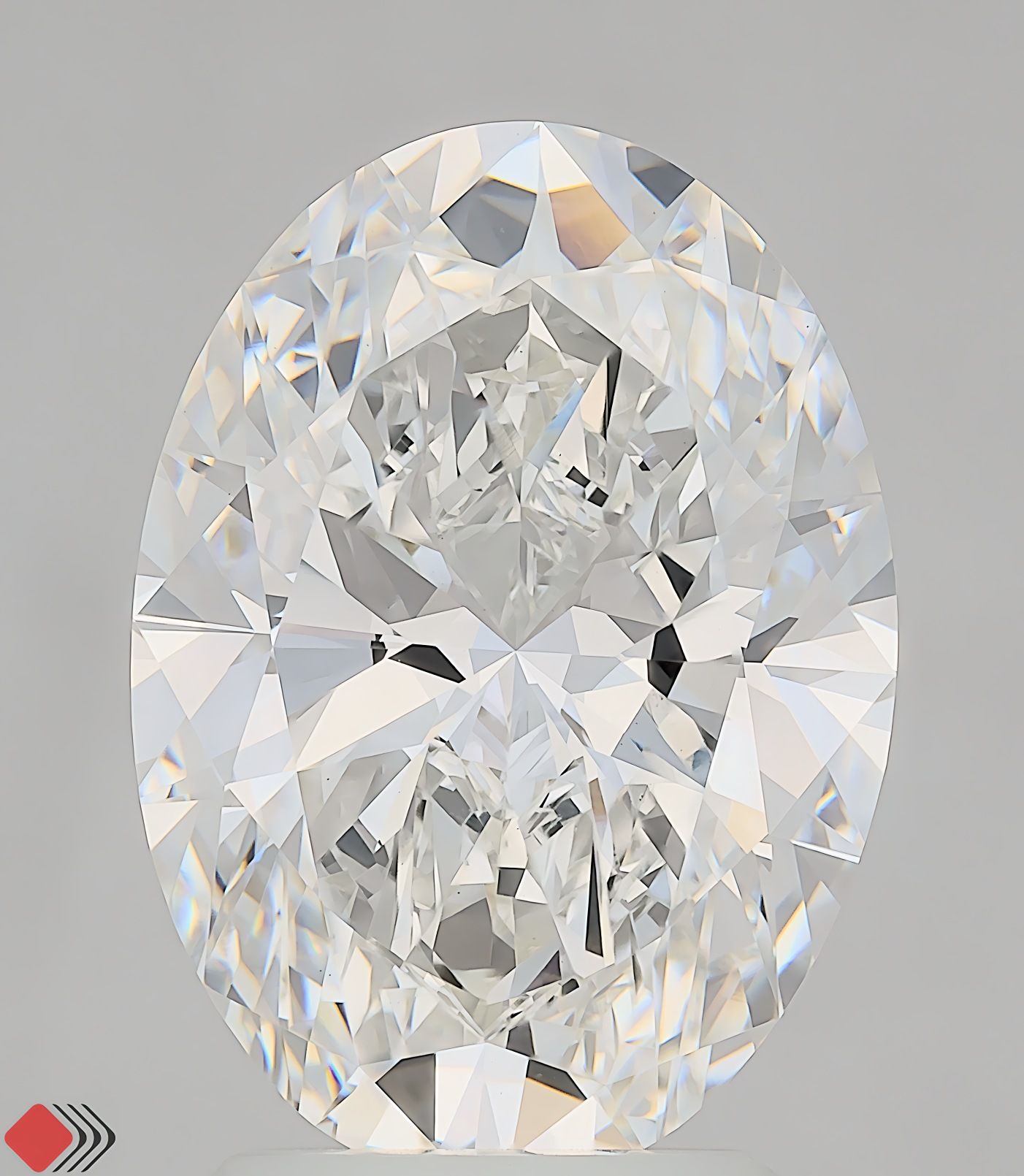 3.07 ct. oval Lab Grown Diamond front image