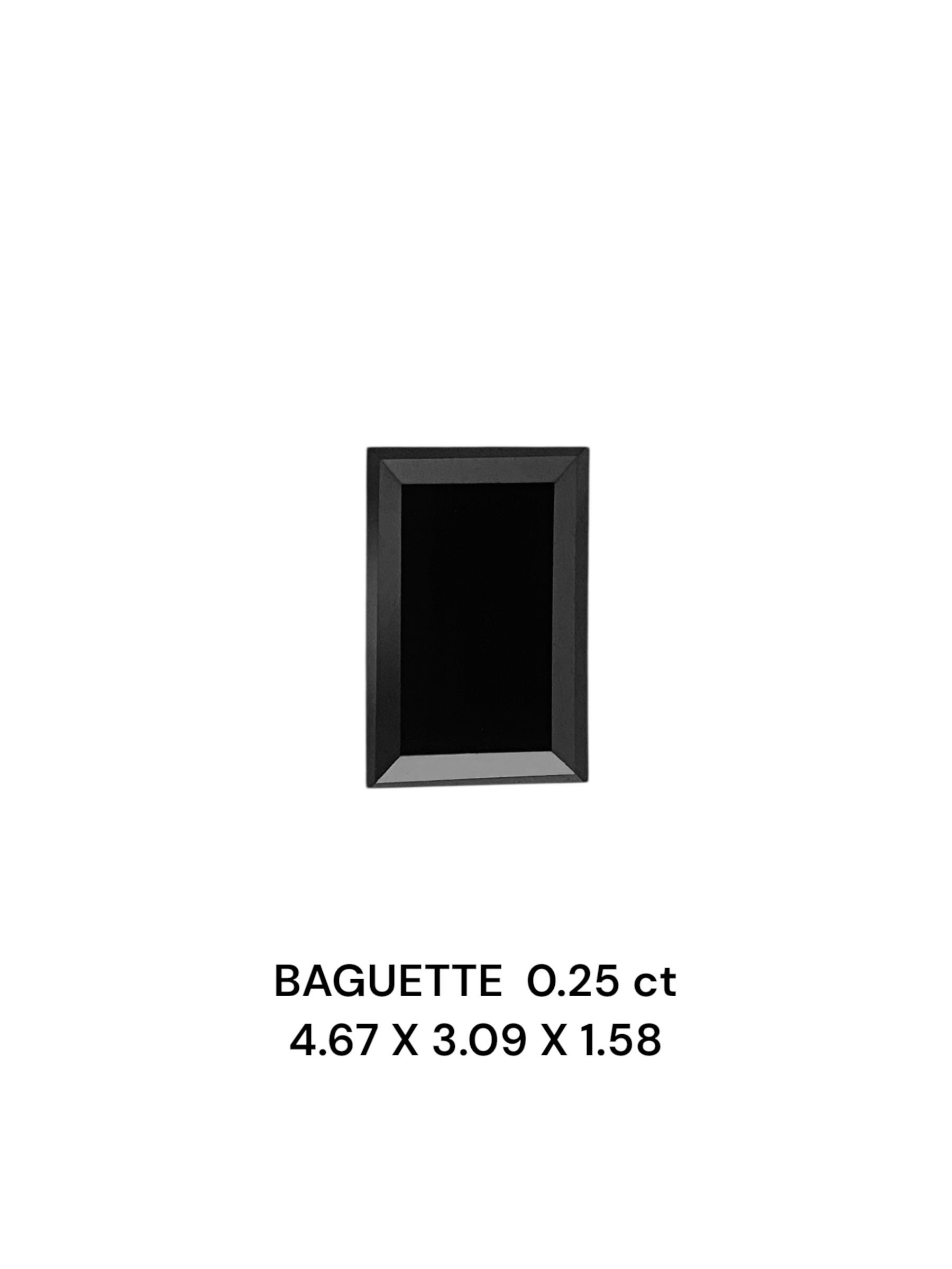 Diament 0.25 ct Fancy Black/VVS2