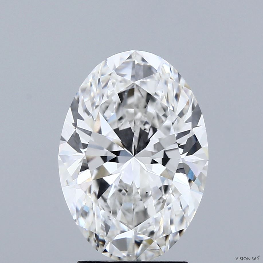 3.00 ct. oval Lab Grown Diamond front image