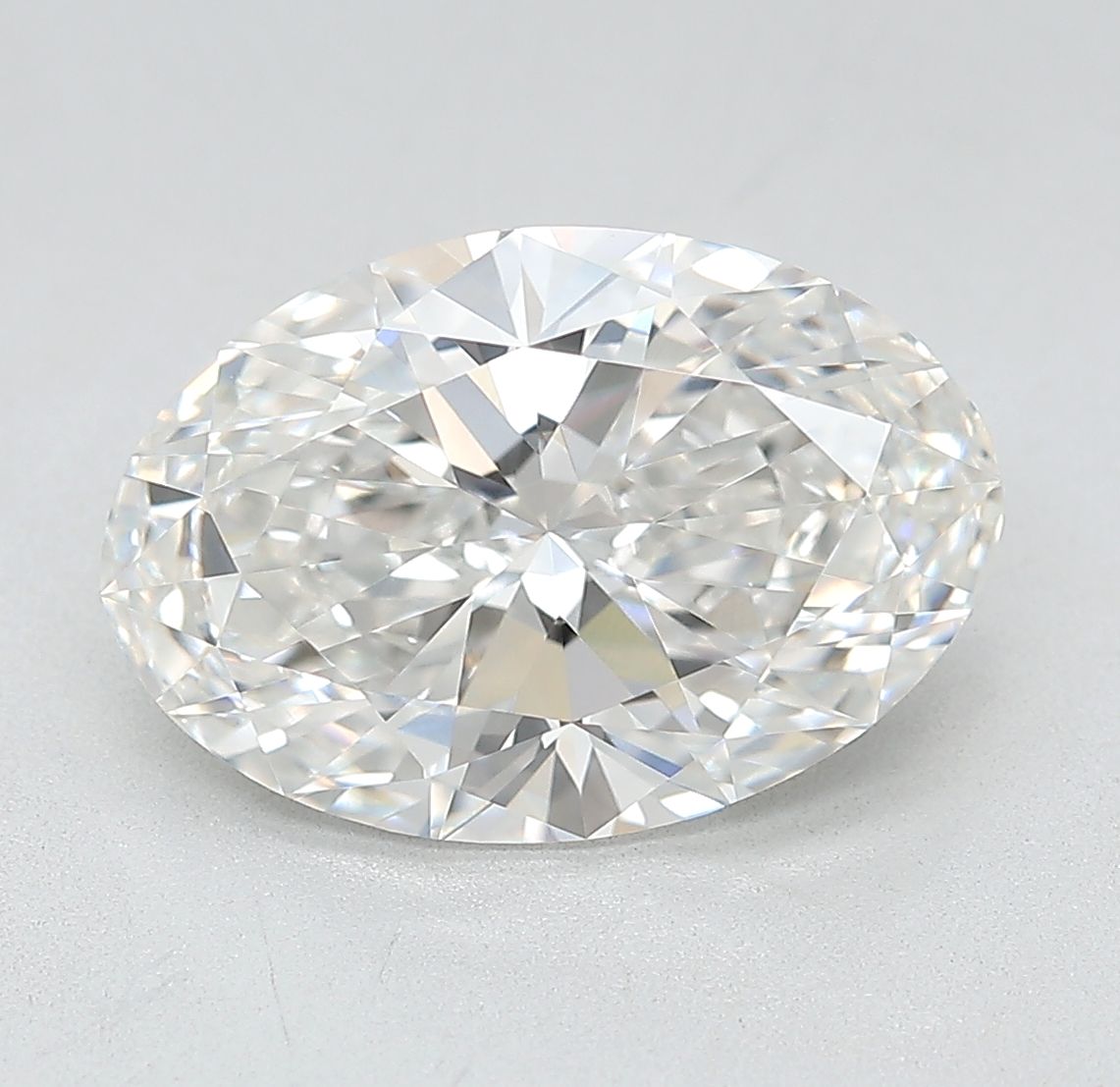 3.45 ct. oval Lab Grown Diamond front image