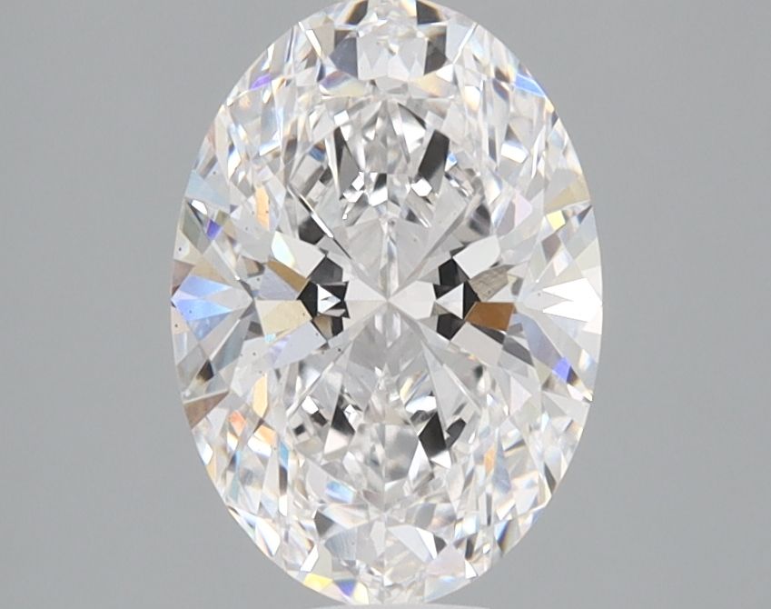 1.57 ct. oval Lab Grown Diamond front image